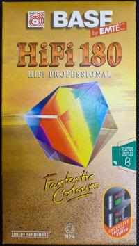 Kaseta VHS BASF Hi-Fi Profesional