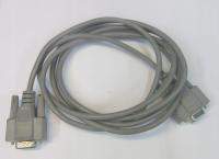 Kabel; D-Sub 9pin gniazdo, D-Sub 9pin wtyk; Dł.kabla:3m. Zestaw 6 sztuk.