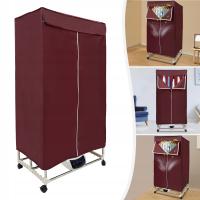 Składana Suszarka do Ubrań Elektryczna z Ekranem Dotykowym