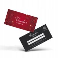 Voucher święta świąteczny bon podarunkowy na pieniądze na prezent DL x10