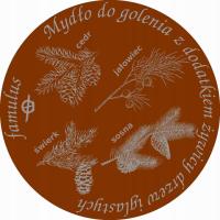 Мыло для бритья на говяжьем сале с добавлением хвойных смол