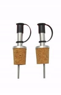 NALEWAK DO BUTELKI Z KORKIEM 2 SZTUKI