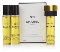 Chanel No 5 woda toaletowa wkład 3x20ml
