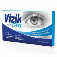 ZDROVIT Vizik max luteina zeaksantyna 30 tabletek