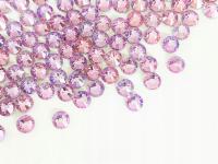 CYRKONIE DŻETY KRYSZTAŁKI TERMO 6 mm violet pink 50 sztuk