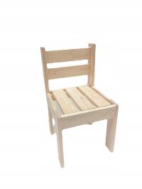 Krzesełko drewniane dla dziecka