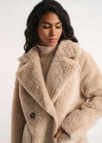 OCHNIK двубортный Женский мех FUTDP-0018-81