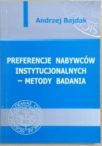 BAJDAK PREFERENCJE NABYWCÓW INSTYTUCJONALNYCH
