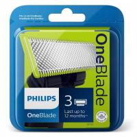 3X лезвие PHILIPS OneBlade натуральная QP2520 QP2530 QP6541 бритва