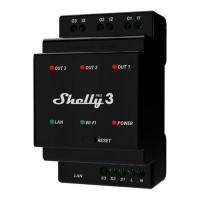 SHELLY PRO 3 WIFI 3-КАНАЛЬНОЕ ИНТЕЛЛЕКТУАЛЬНОЕ РЕЛЕ DIN-РЕЙКИ 240V 16A