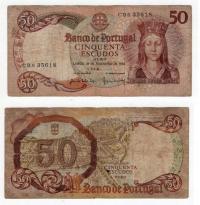 PORTUGALIA 1964 50 ESCUDOS