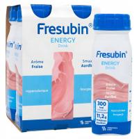 FRESUBIN ENERGY Drink Truskawka płyn o smaku truskawkowym 4 x 200 ml