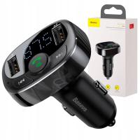 BASEUS FM-передатчик автомобильное зарядное устройство MP3-плеер 2x USB micro SD