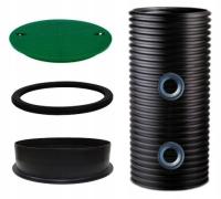 Zestaw Studnia karbowana dno 315 1m + Uszczelki