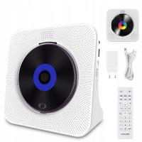 ПОРТАТИВНЫЙ CD ПЛЕЕР BLUETOOTH ДИНАМИК РАДИО AUX USB FM MP3 ПОДАРОК