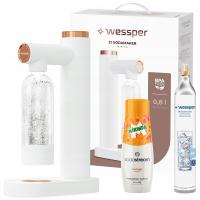 Saturator Wessper S1 SodaMaker butelka cylinder + Syrop SodaStream Mirinda