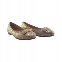 DOREMI baletki dziecięce złoty