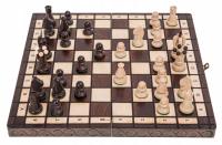 SQUARE-мини-клубные деревянные шахматы-34 x 34