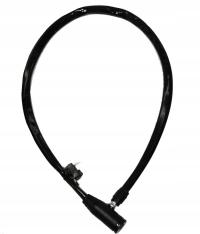 ZAMKNIĘCIE ROWEROWE ZAMEK PĘTLA NA KLUCZ 80 CM