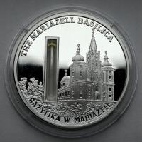 282. Sierra Leone SREBRO 10 dolarów 2009 Bazylika w Mariazell