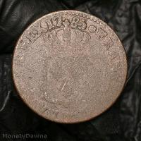 1 sol 1785, Ludwik XVI, Francja