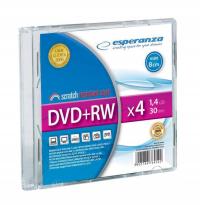 10× Płyta DVD Esperanza DVD+RW 1,4 GB 1 szt.