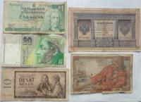 ZESTAW - BANKNOTY ŚLICZNE - HISTORYCZNE / 2