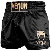 Venum Spodenki Muay Thai Classic Shorts Black Gold S