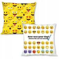Poszewka na Poduszkę 40x40 EMOTKI 018 40x40