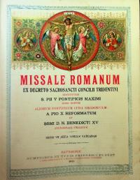 Missale romanum ex decreto sacrosancti concilii tridentini 1923 r.