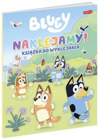Мы наклеиваем Bluey книга для наклеивания