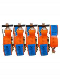 Pas transportowy z napinaczem 50mm 4mb 5T - Zestaw 4szt