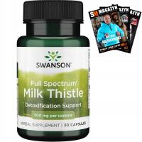 SWANSON FS MILK THISTLE 500mg 30k WĄTROBA DETOX