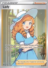 Karta Pokemon TCG Lady 193/196 Lost Origin