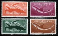 GUINEA ESPANOLA - 1954 - Mi 303-306 - FAUNA xx