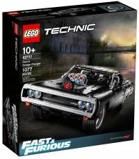 KLOCKI LEGO TECHNIC SAMOCHÓD DOM'S DODGE CHARGER SZYBCY I WŚCIEKLI 42111