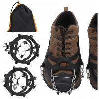 Ручки шипы для обуви противоскользящие туристические цепи R. 38-46 чехол