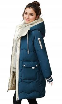 СТИЛЬНАЯ ТЕПЛАЯ ЗИМНЯЯ КУРТКА ЖЕНСКАЯ ОСЕННЯЯ ПАРКА С КАПЮШОНОМ