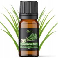 100% Naturalny Olejek Eteryczny | TRAWA CYTRYNOWA | AROMATERAPIA | 10ml