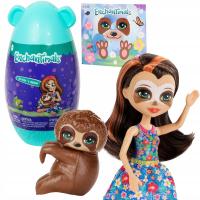 ENCHATNIMALS КУКЛА SELA ФИГУРКА ПИТОМЕЦ ЛЕНИВЕЦ