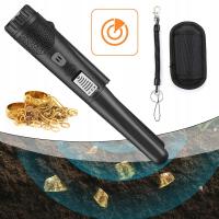 WYKRYWACZ METALI, WODOODPORNY WYKRYWACZ METALI 360° Z KABURĄ NA PASEK