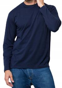 Wygodna oddychająca podkoszulka Bawełna Certyfikat Granat