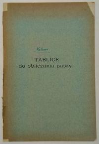 Tablice do obliczania paszy - Kellner