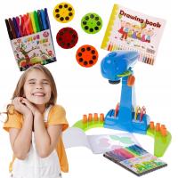 Projektor Rzutnik do Nauki Rysowania ze Slajdami Regulowany Podświetlany