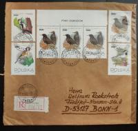 !! POLSKA - CAŁOŚC POCZTOWA - LIST POLECONY R-ka !!