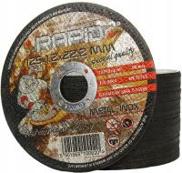 50 szt TARCZA TARCZE DO CIĘCIA METALU INOX 125x1,2 MOCNE RAPID