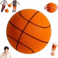 CICHA PIŁKA KOSZYKÓWKI KOSZ GRA ZABAWA W DOMU POKOJU PREZENT DZIECKA 24cm