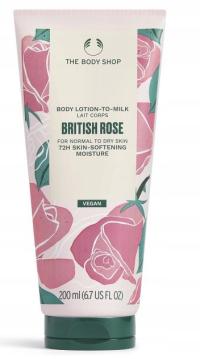 The Body SHOP лосьон для тела British Rose увлажняющий веганский 200 мл