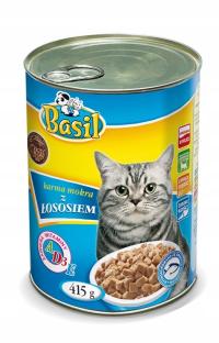 Karma Basil 415g z łososiem dla kota puszka