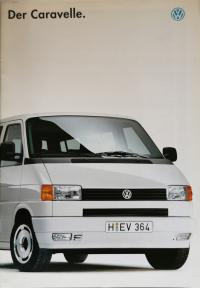 Volkswagen Caravelle Prospekt wielostronicowy